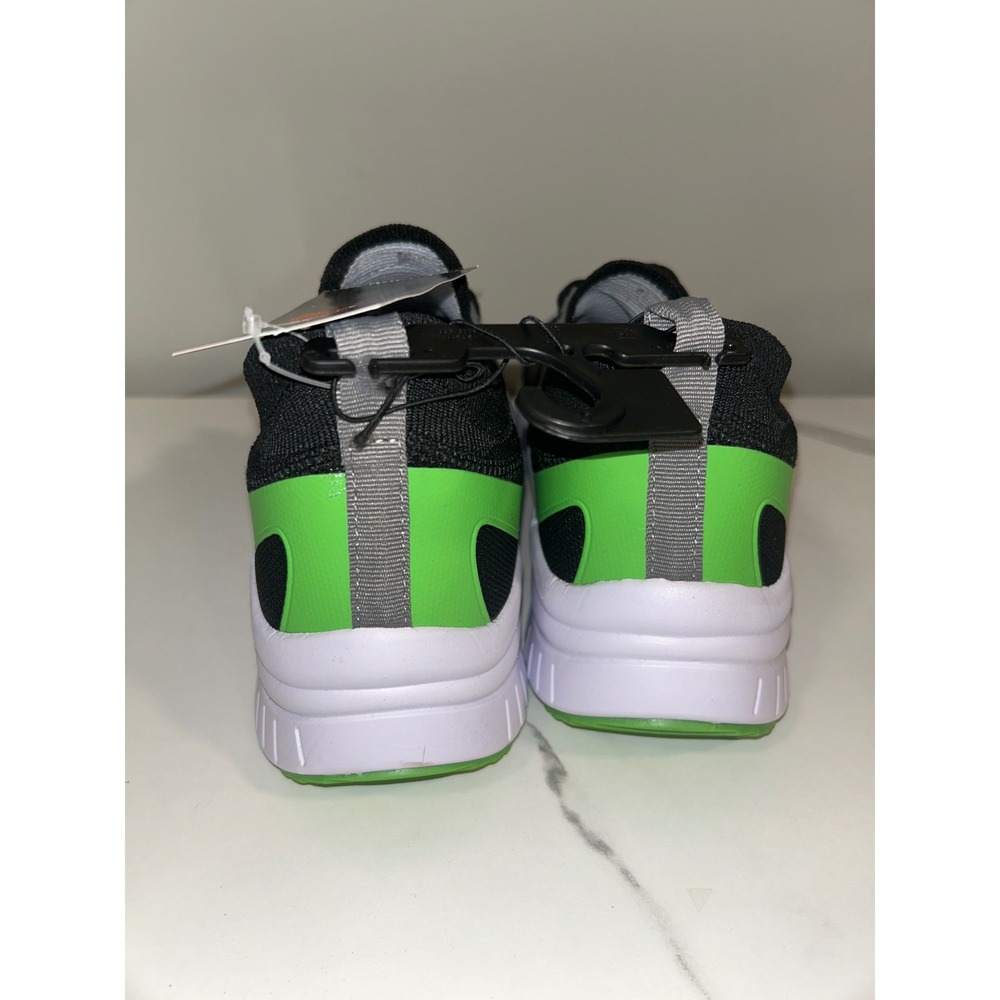 Avia Quickflash Men Black/Grey/Green Athletic Running Shoes 10.5 Lightweight - Picture 2 of 8
